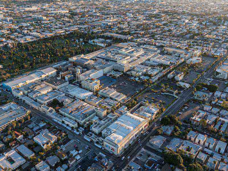 Gelände der Paramount Studios