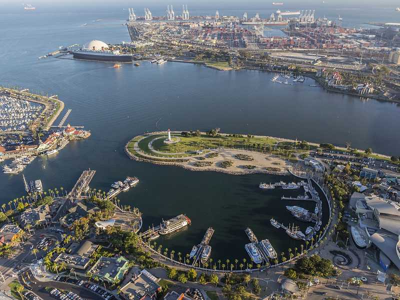 Hafen in Long Beach
