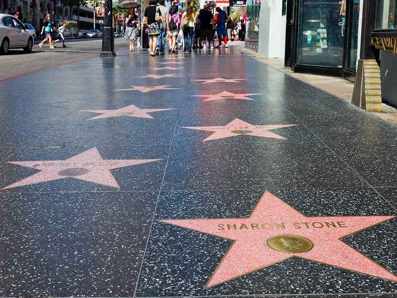 Hollywood Walk of Fame in Los Angeles