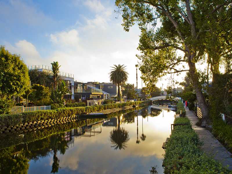 Los Angeles Venice Canals Walkway