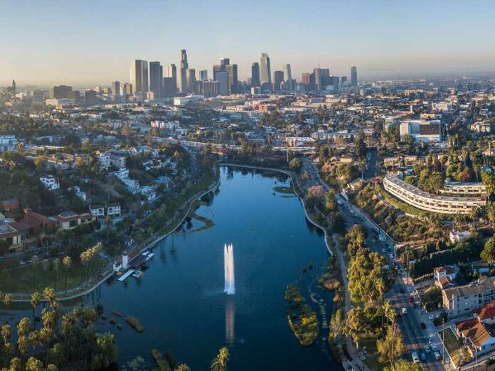 Toller Blick auf die Downtown