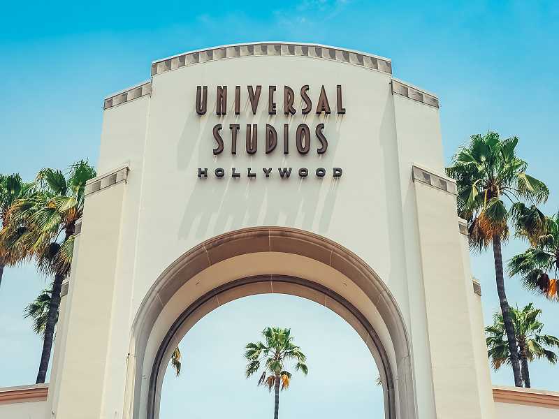 Eingang zu den Universal Studios Hollywood