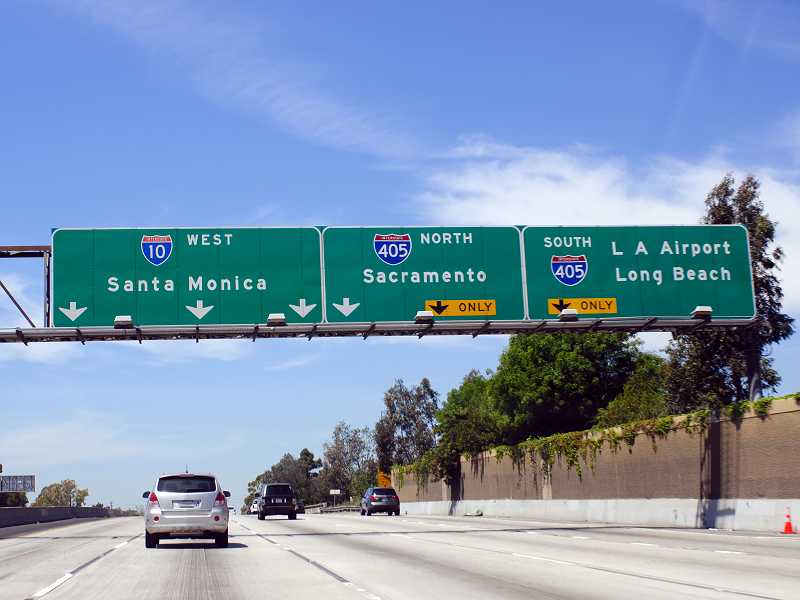 Autobahn in Los Angeles
