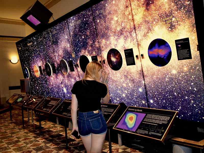 Besucher im Griffith Observatory