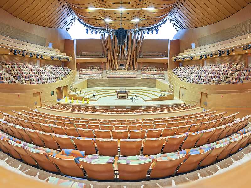 Blick in die Konzerthalle