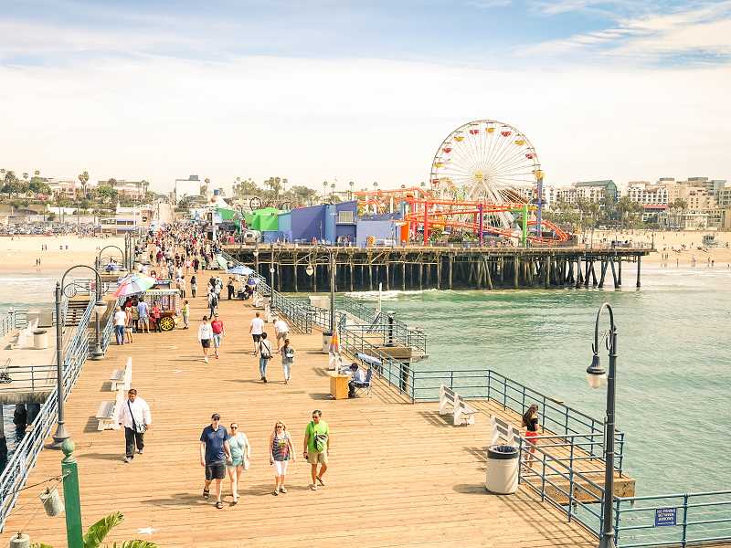 Boardwalk vom Pier